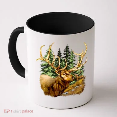 Wildlife - Elk Portrait Coffee Mug