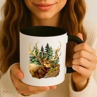 Wildlife - Elk Portrait Coffee Mug thumb 3