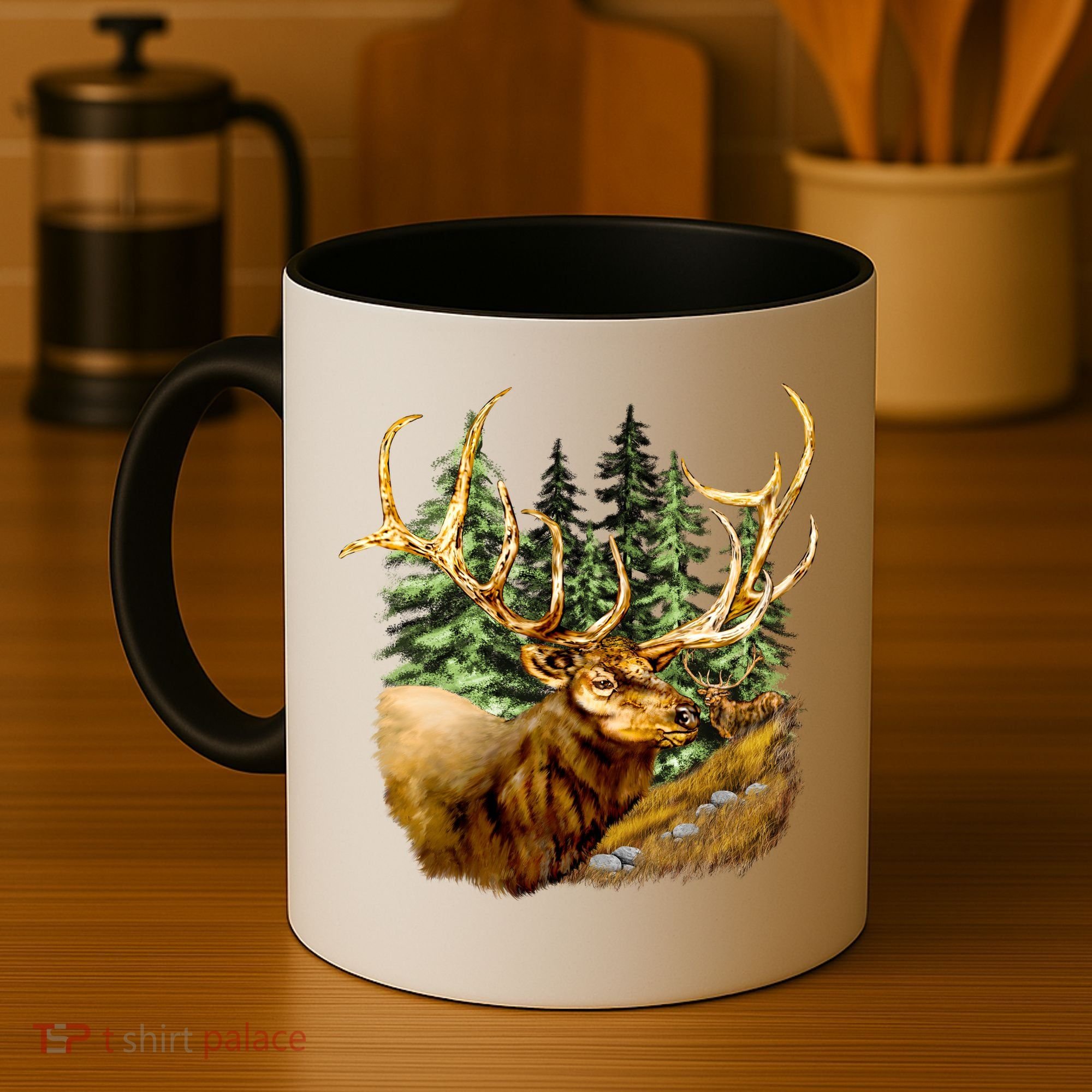 Wildlife - Elk Portrait Coffee Mug