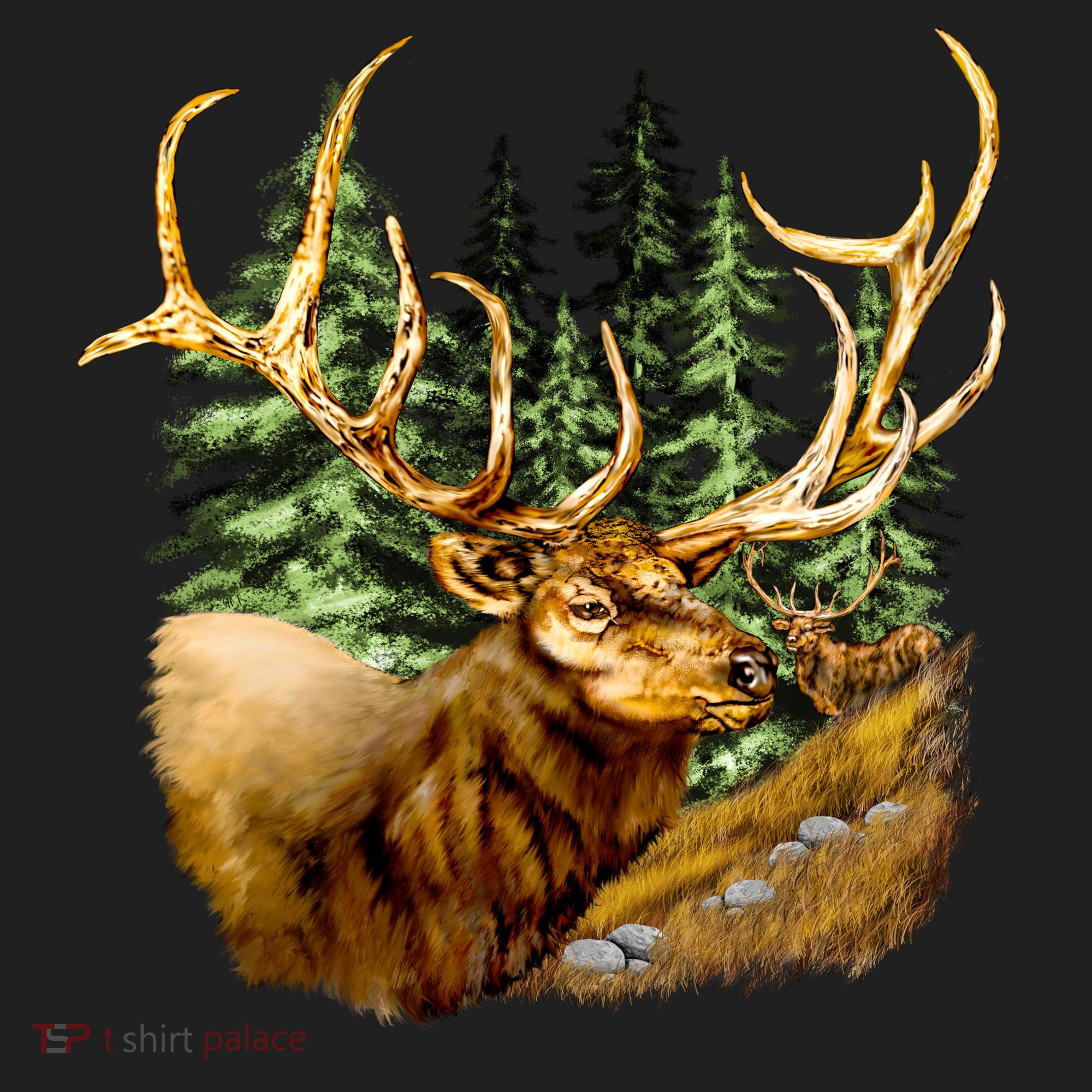 Wildlife - Elk Portrait Beanie