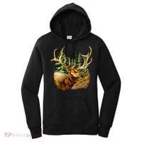 Wildlife - Elk Portrait Women's Hoodie thumb 0