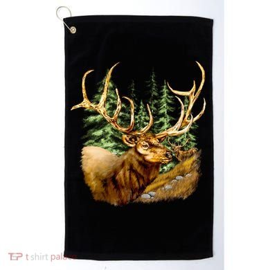 Wildlife - Elk Portrait Golf Towel