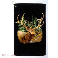 Wildlife - Elk Portrait Golf Towel thumb 0