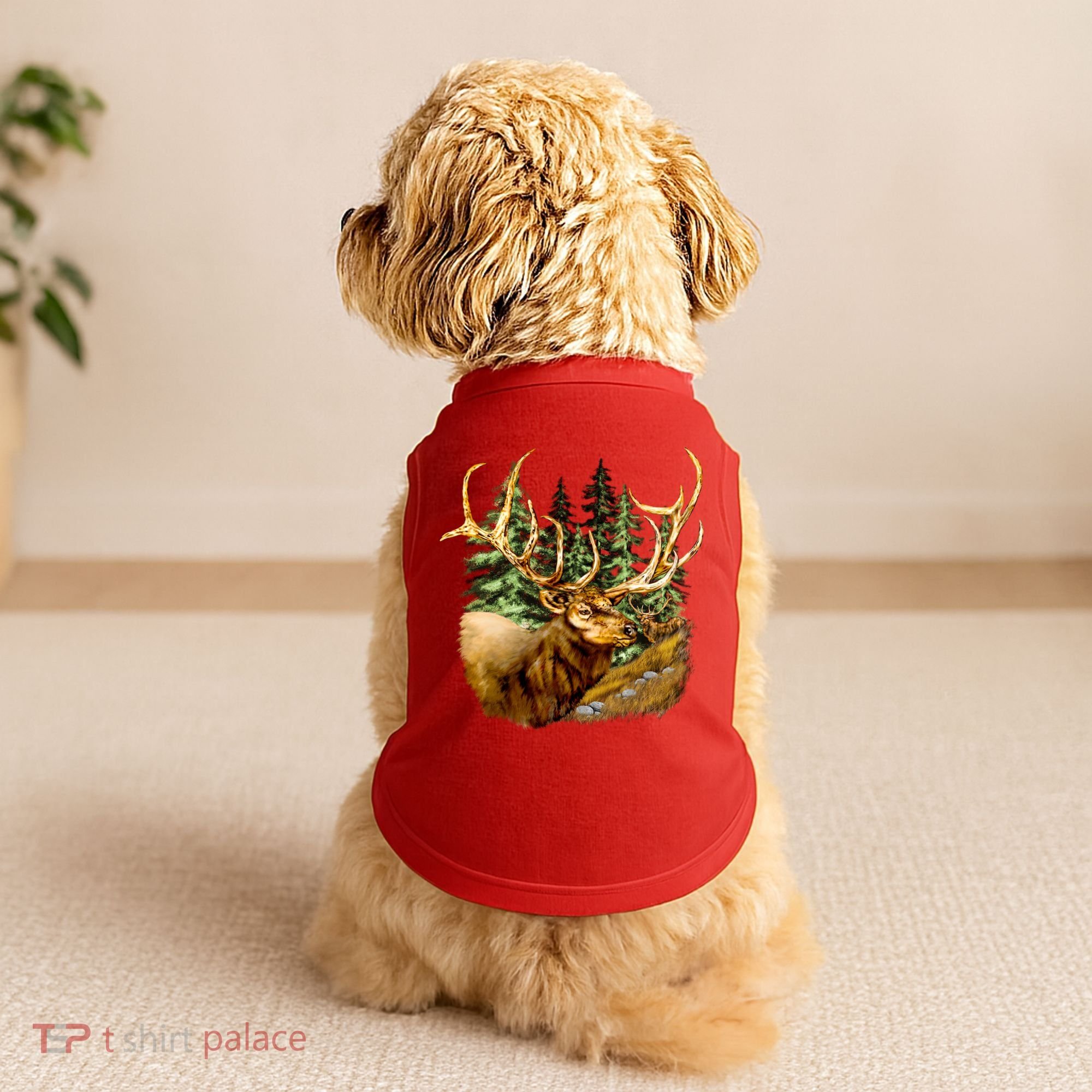 Wildlife - Elk Portrait Doggie Tank