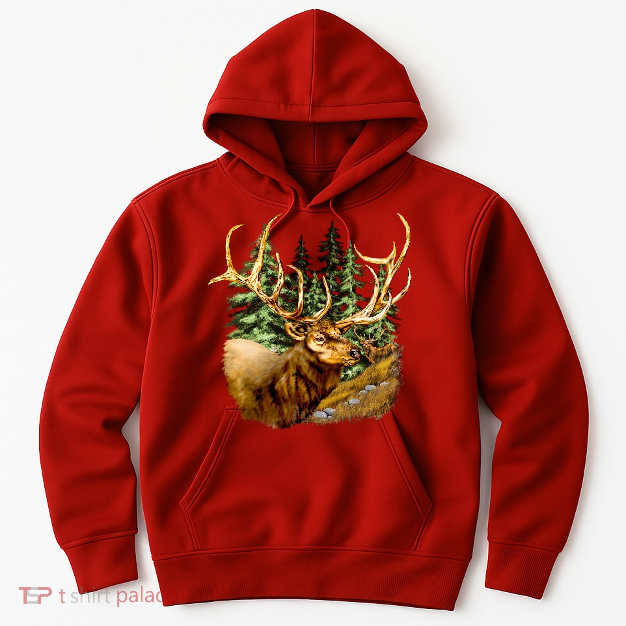 Wildlife - Elk Portrait Hoodie