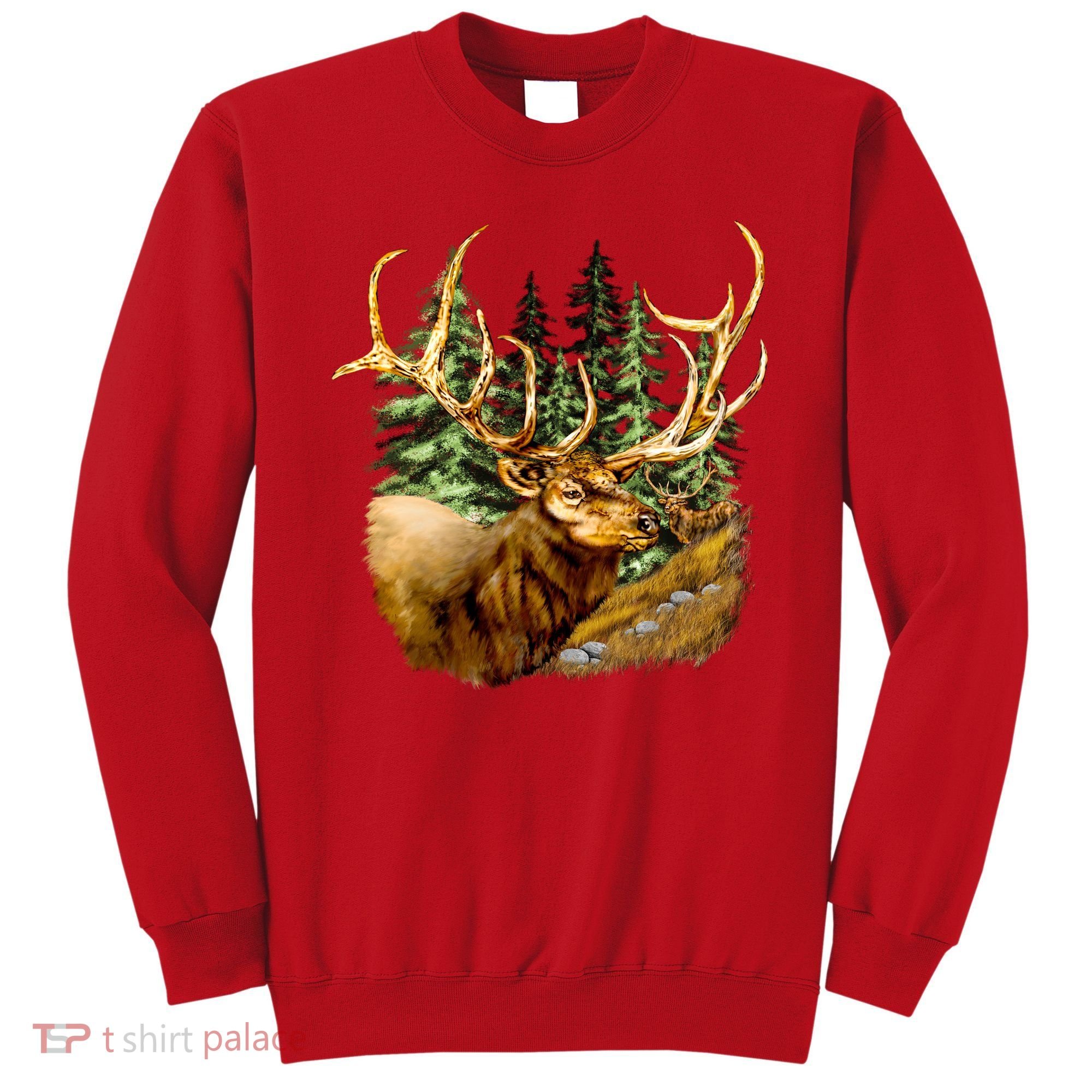 Wildlife - Elk Portrait Sweatshirt