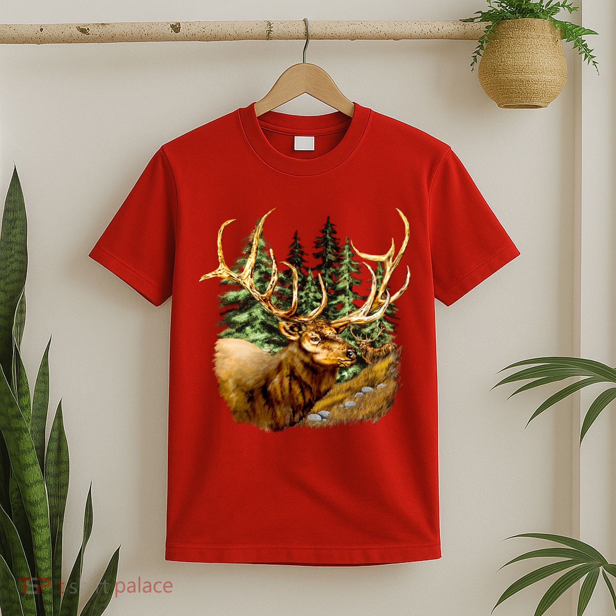 Wildlife - Elk Portrait T-Shirt