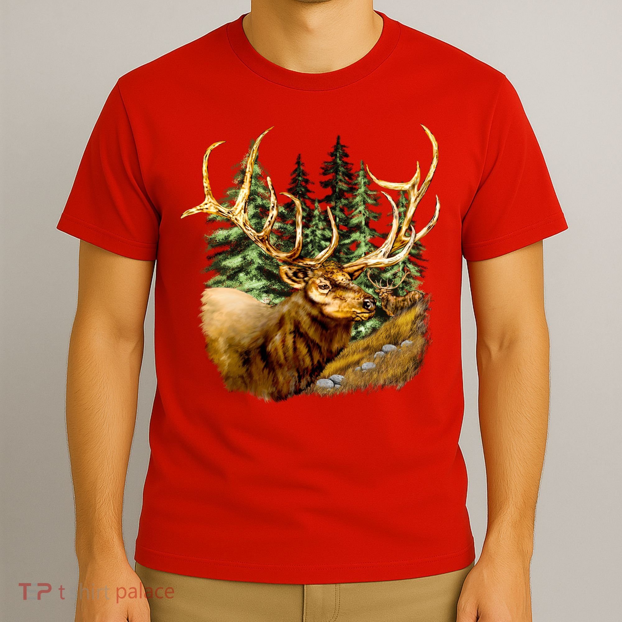Wildlife - Elk Portrait T-Shirt