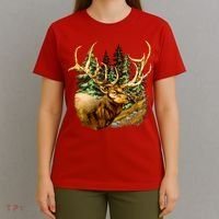 Wildlife - Elk Portrait T-Shirt thumb 4