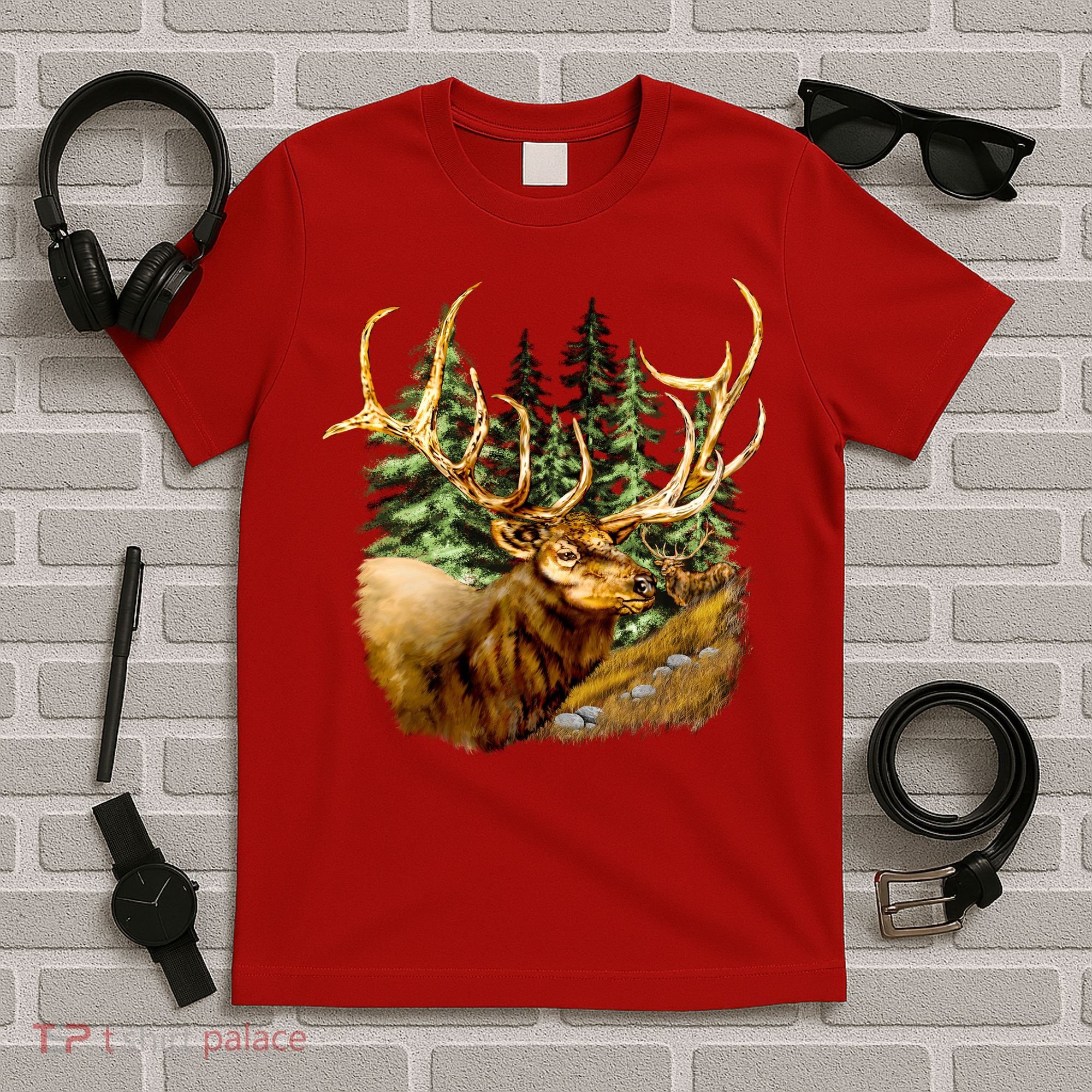 Wildlife - Elk Portrait T-Shirt