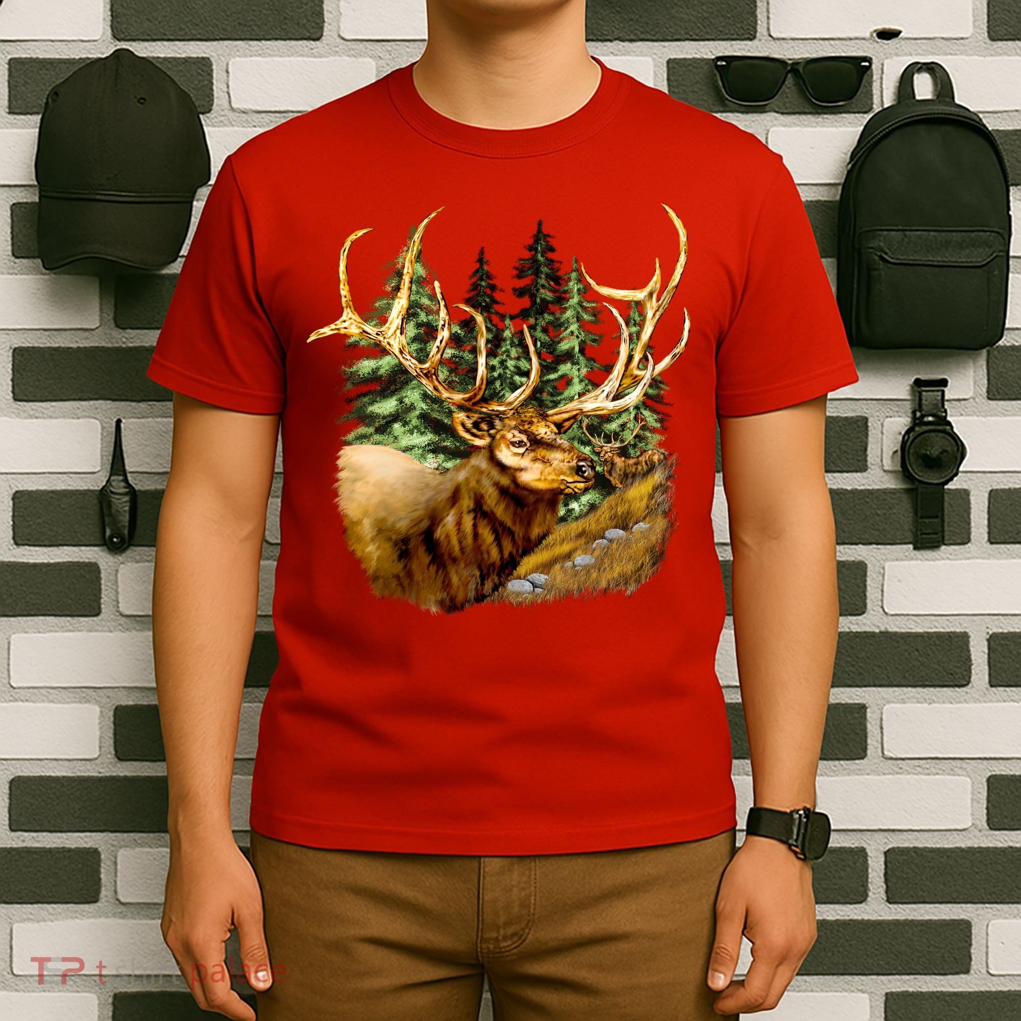 Wildlife - Elk Portrait T-Shirt