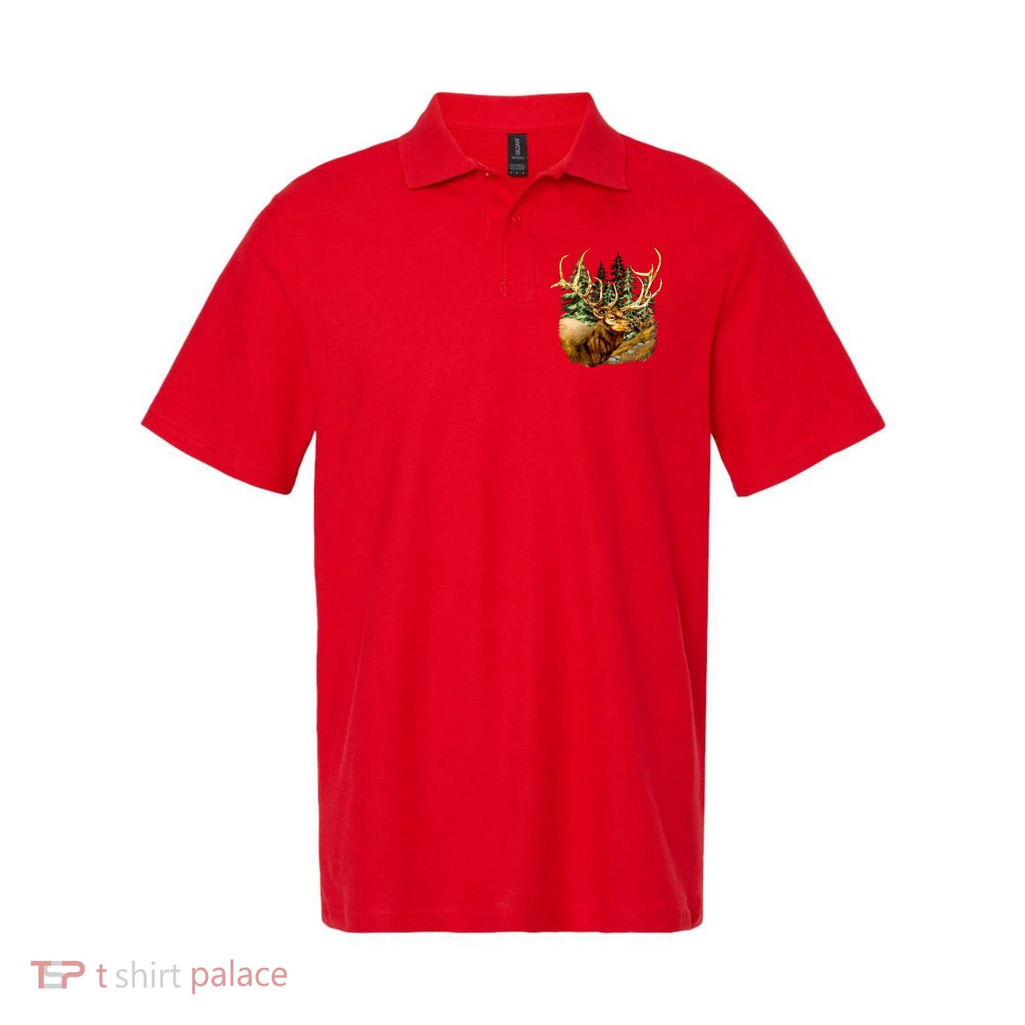Wildlife - Elk Portrait Polo