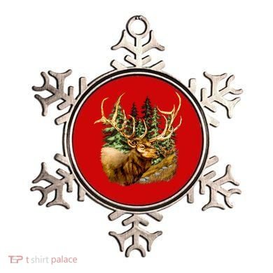 Wildlife - Elk Portrait Ornament