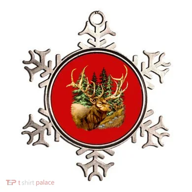 Wildlife - Elk Portrait Ornament
