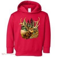 Wildlife - Elk Portrait Toddler Hoodie thumb 0