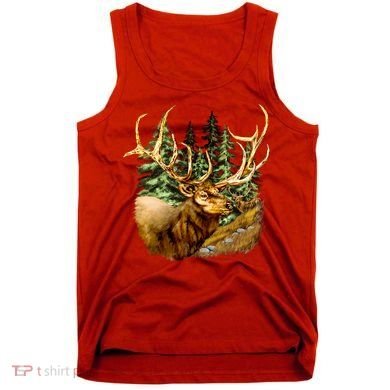 Wildlife - Elk Portrait Tank Top