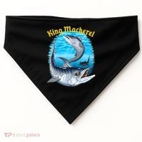 Wildlife - King Mackerel Fish USA-Made Doggie Bandana thumb 0