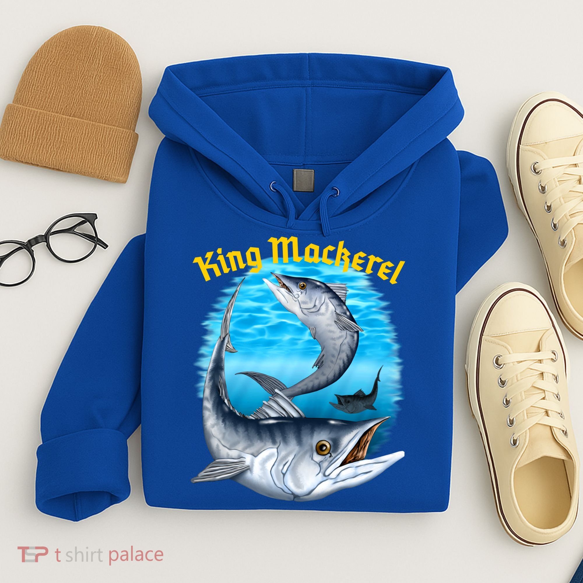Wildlife - King Mackerel Fish Hoodie