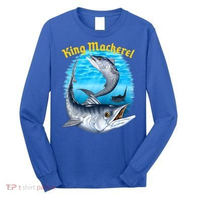 Wildlife - King Mackerel Fish Long Sleeve Shirt