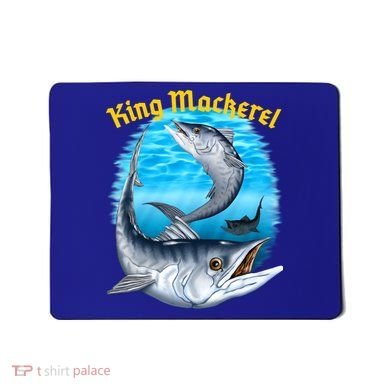 Wildlife - King Mackerel Fish Mousepad