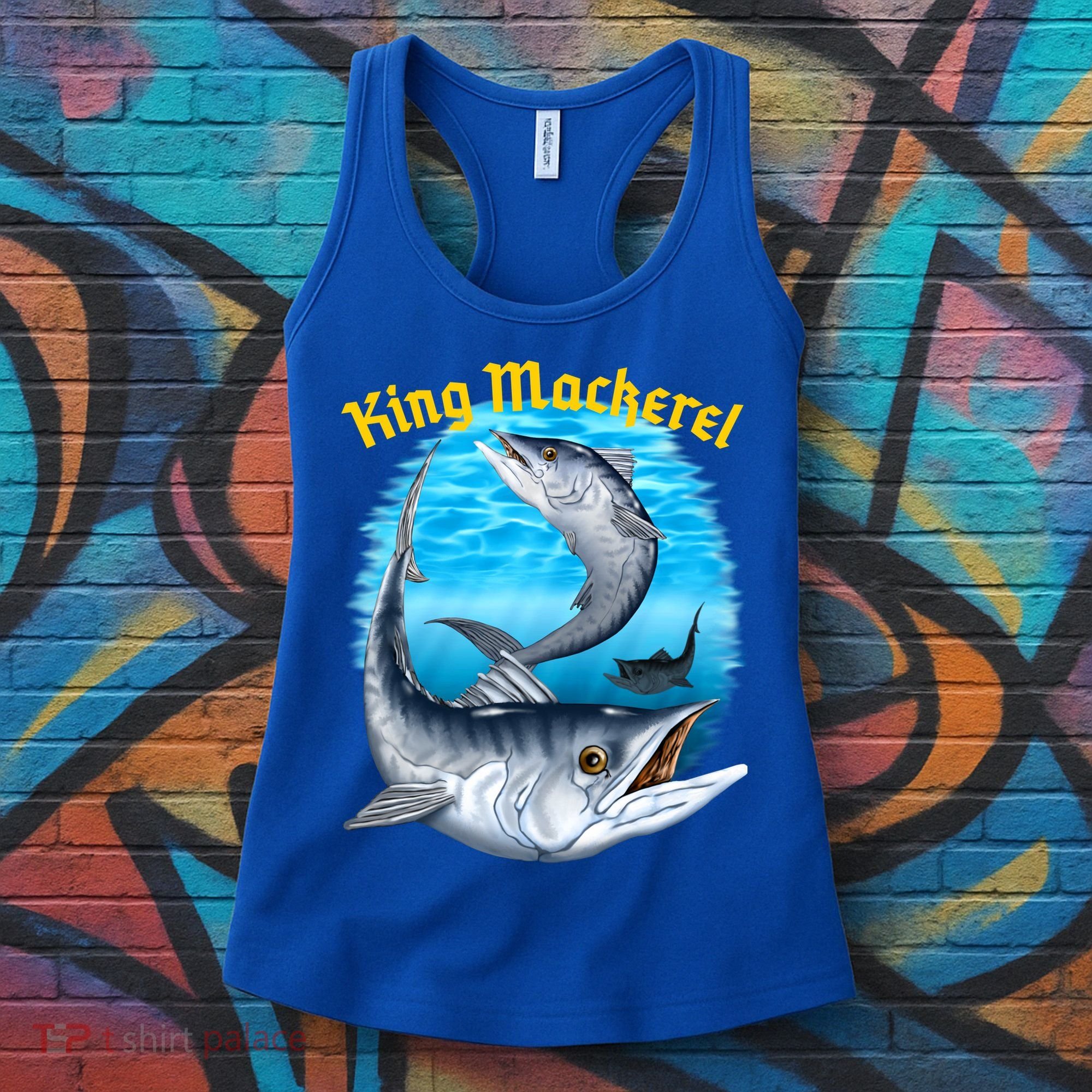 Wildlife - King Mackerel Fish Women's Tank Top