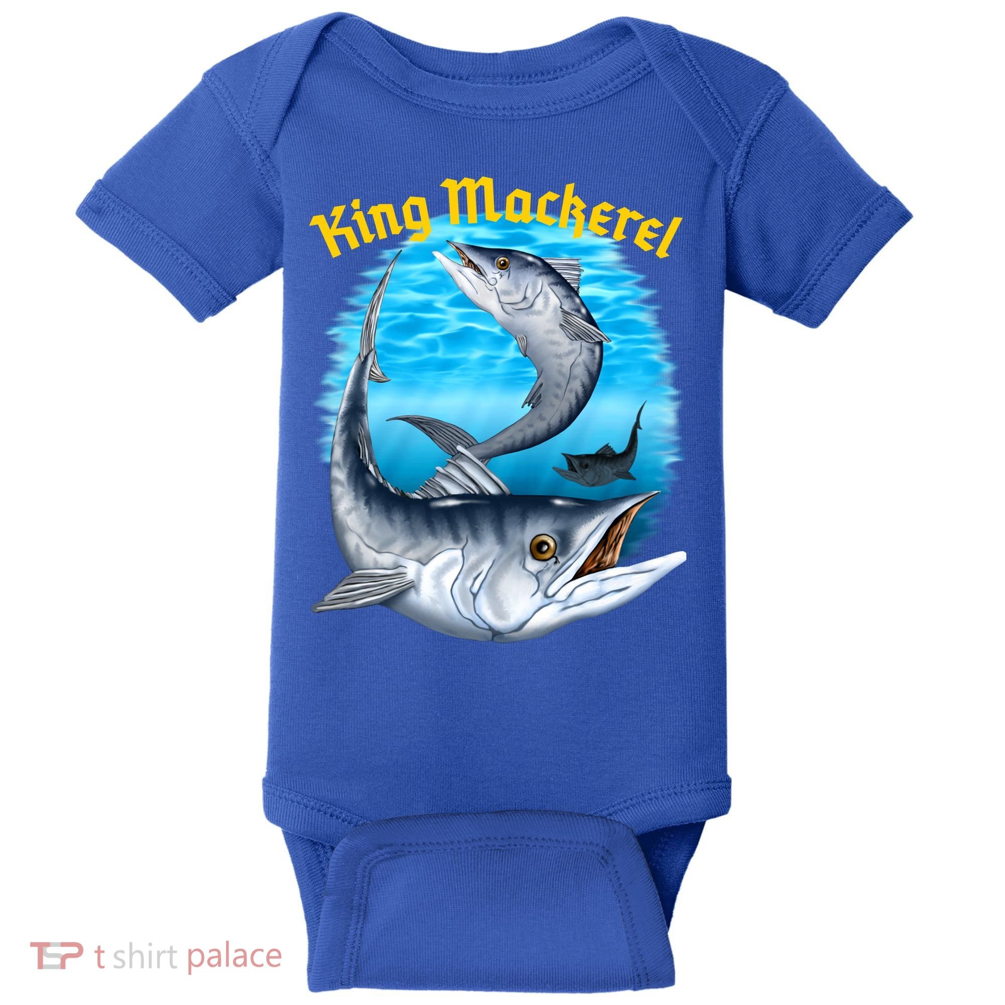 Wildlife - King Mackerel Fish Baby Bodysuit