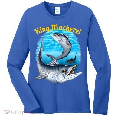 Wildlife - King Mackerel Fish Women's Long Sleeve Shirt