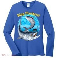 Wildlife - King Mackerel Fish Women's Long Sleeve Shirt thumb 0
