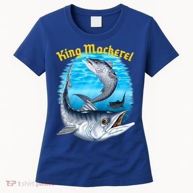 Wildlife - King Mackerel Fish Women's T-Shirt