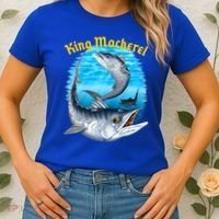 Wildlife - King Mackerel Fish Women's T-Shirt thumb 2