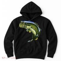 Wildlife - Large Mouth Bass Jumping Hoodie thumb 0