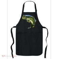 Wildlife - Large Mouth Bass Jumping Apron thumb 0