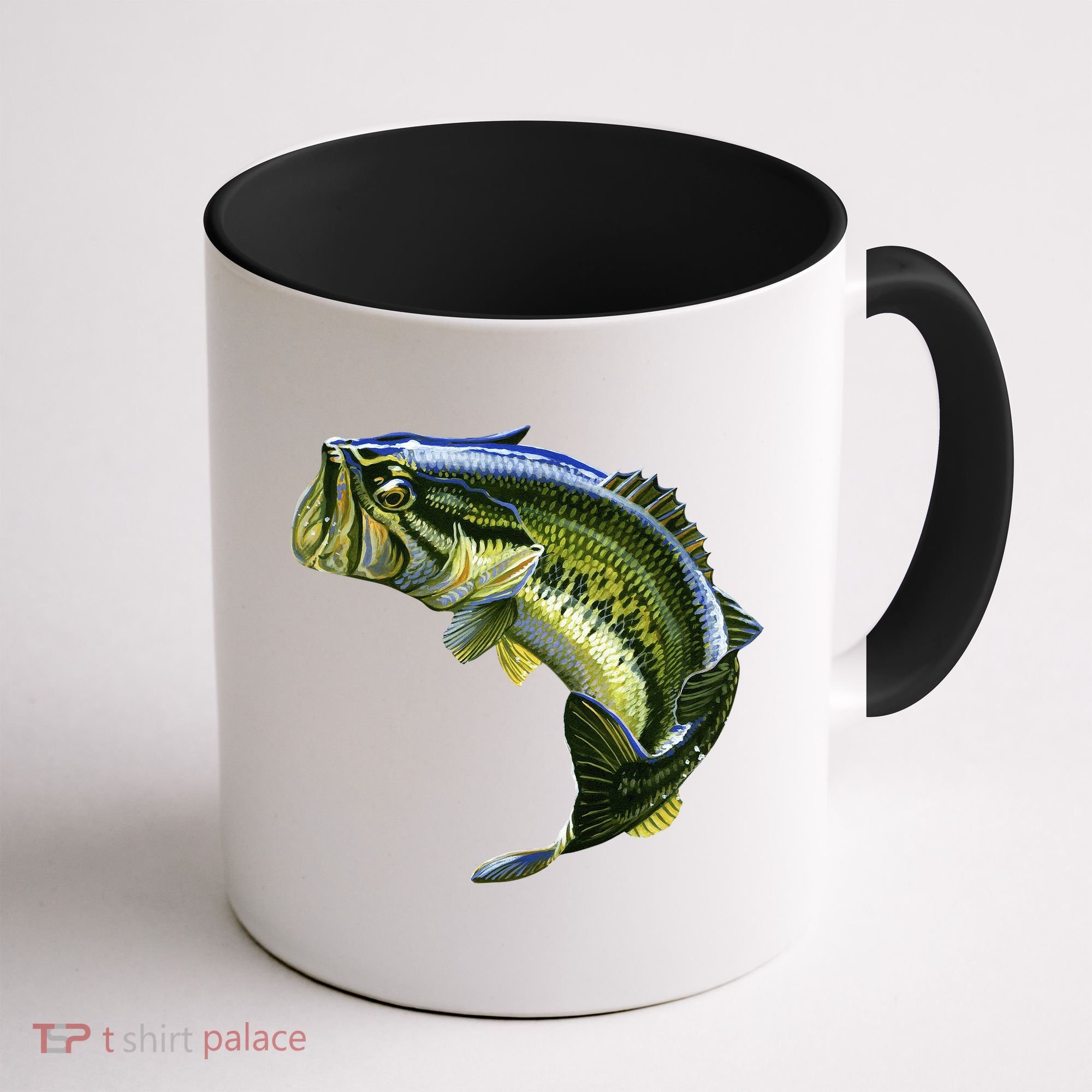 Wildlife - Large Mouth Bass Jumping Coffee Mug