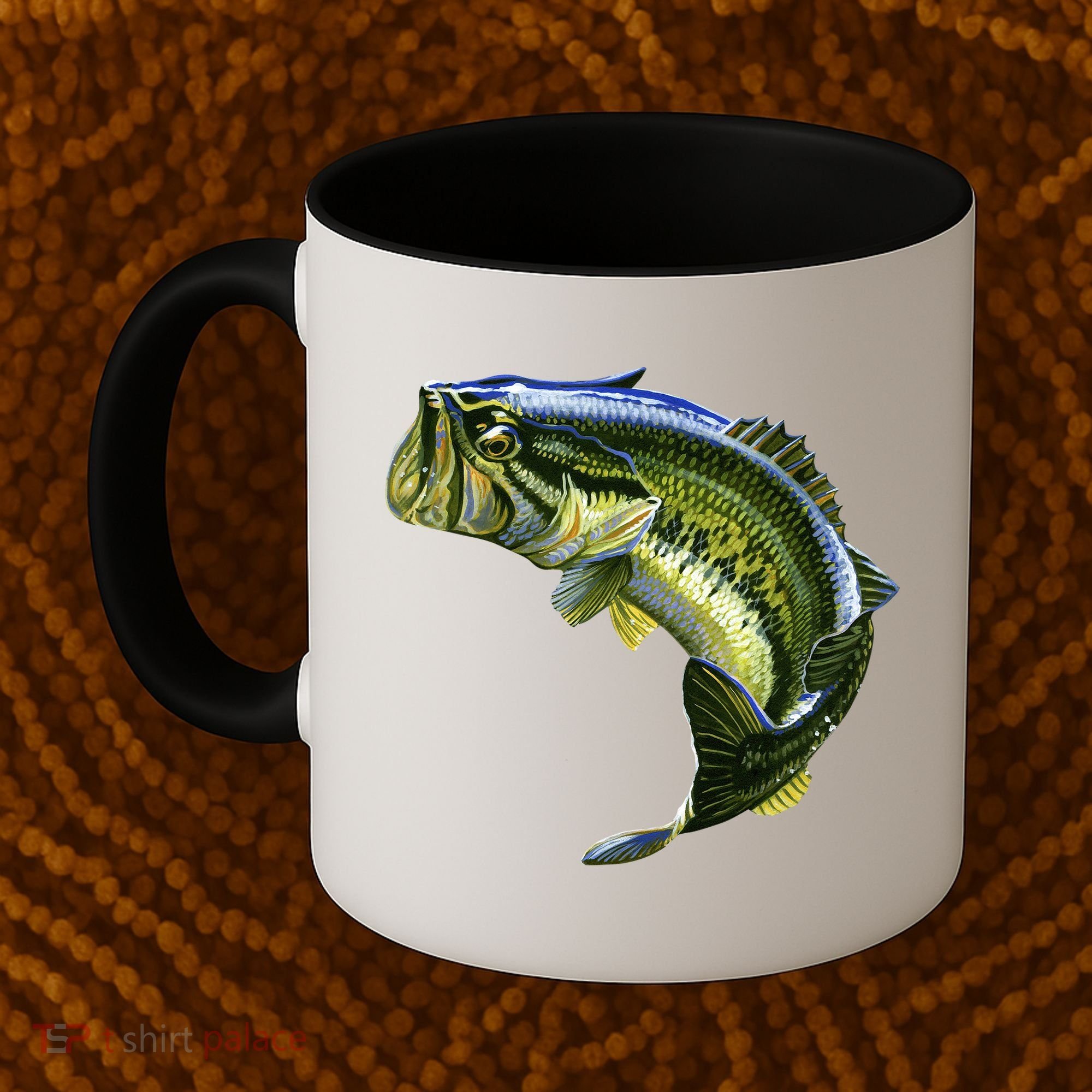 Wildlife - Large Mouth Bass Jumping Coffee Mug