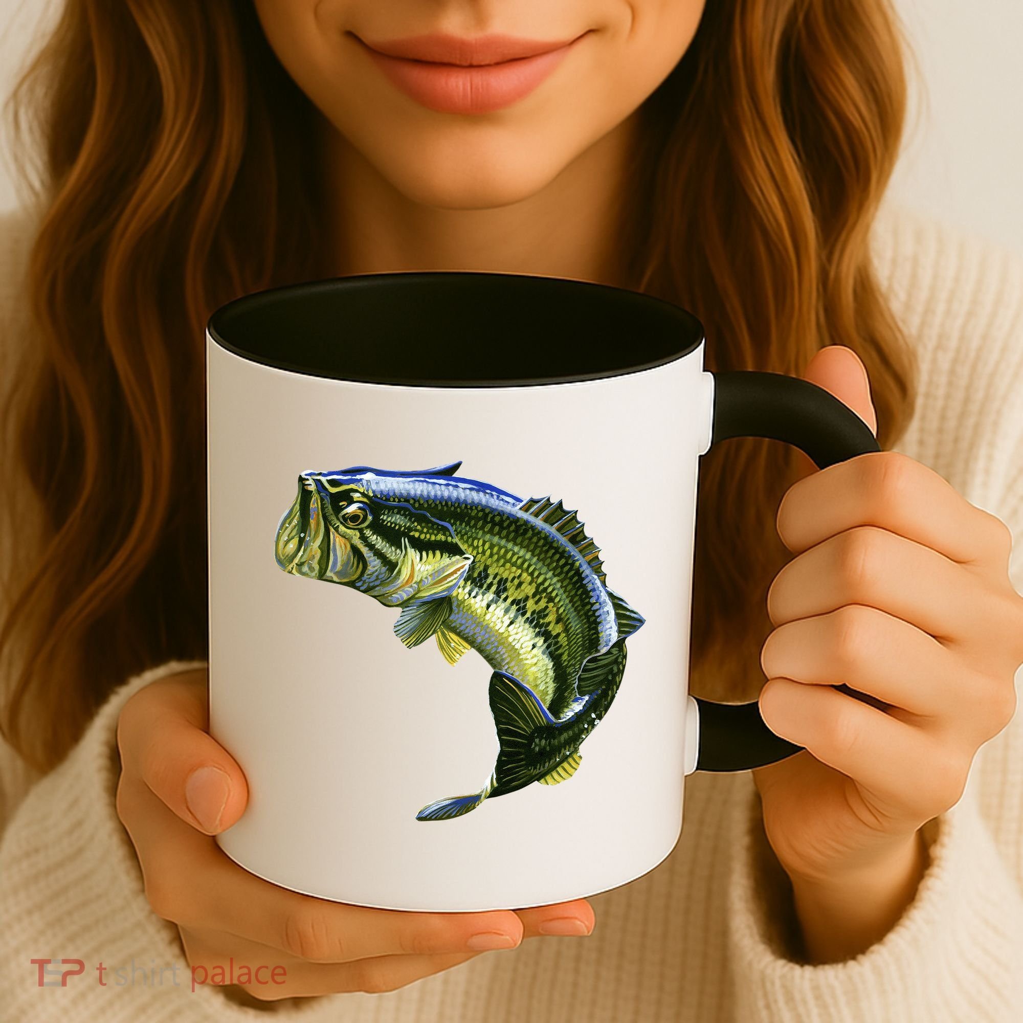 Wildlife - Large Mouth Bass Jumping Coffee Mug
