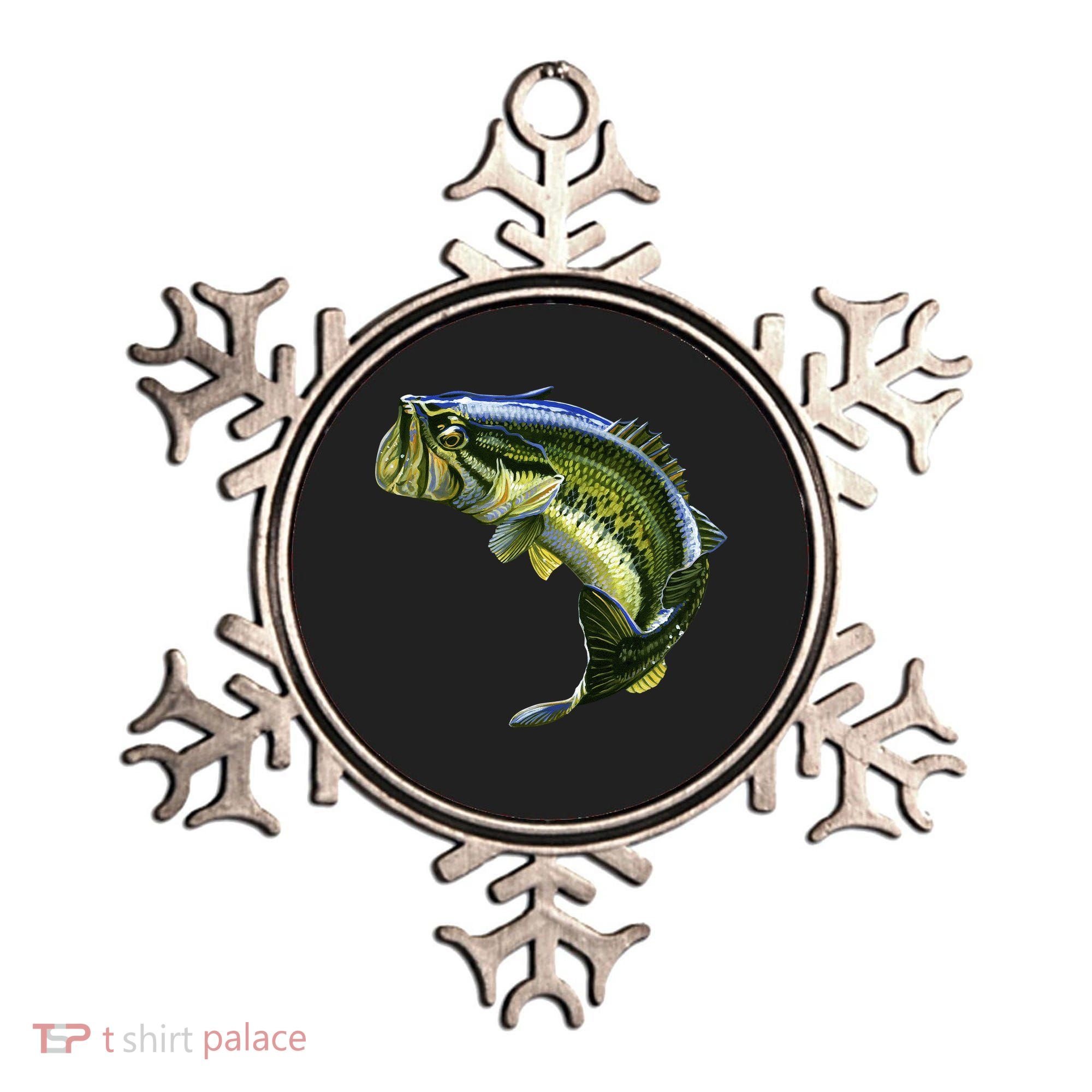 Wildlife - Large Mouth Bass Jumping Ornament