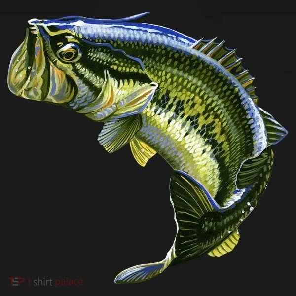 Wildlife - Large Mouth Bass Jumping Ornament