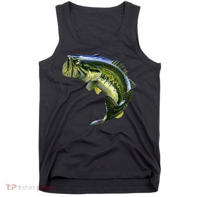 Wildlife - Large Mouth Bass Jumping Tank Top