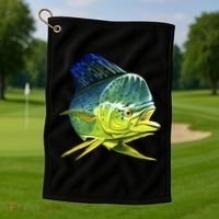 Wildlife - Mahi Mahi Golf Towel thumb 1