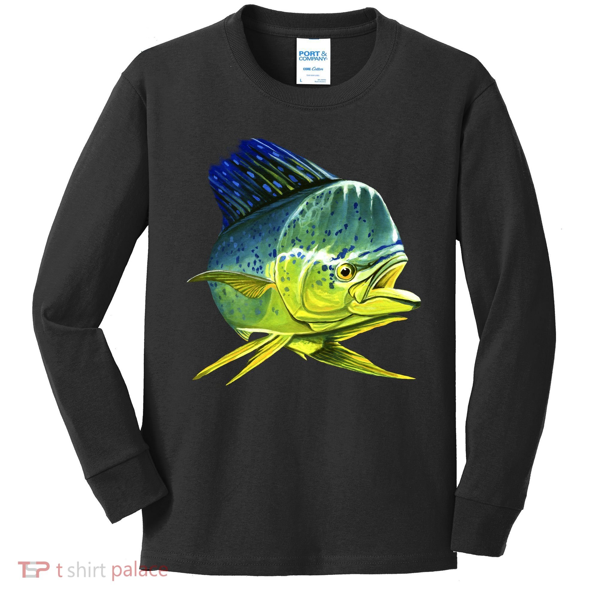 Wildlife - Mahi Mahi Kids Long Sleeve Shirt