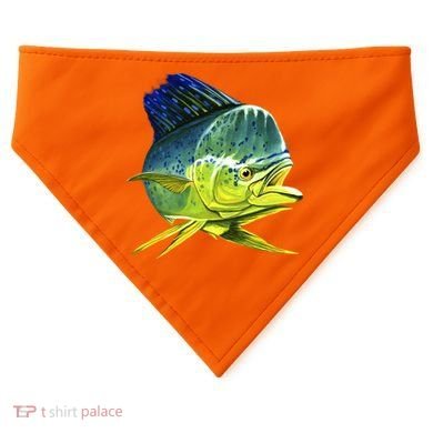 Wildlife - Mahi Mahi USA-Made Doggie Bandana