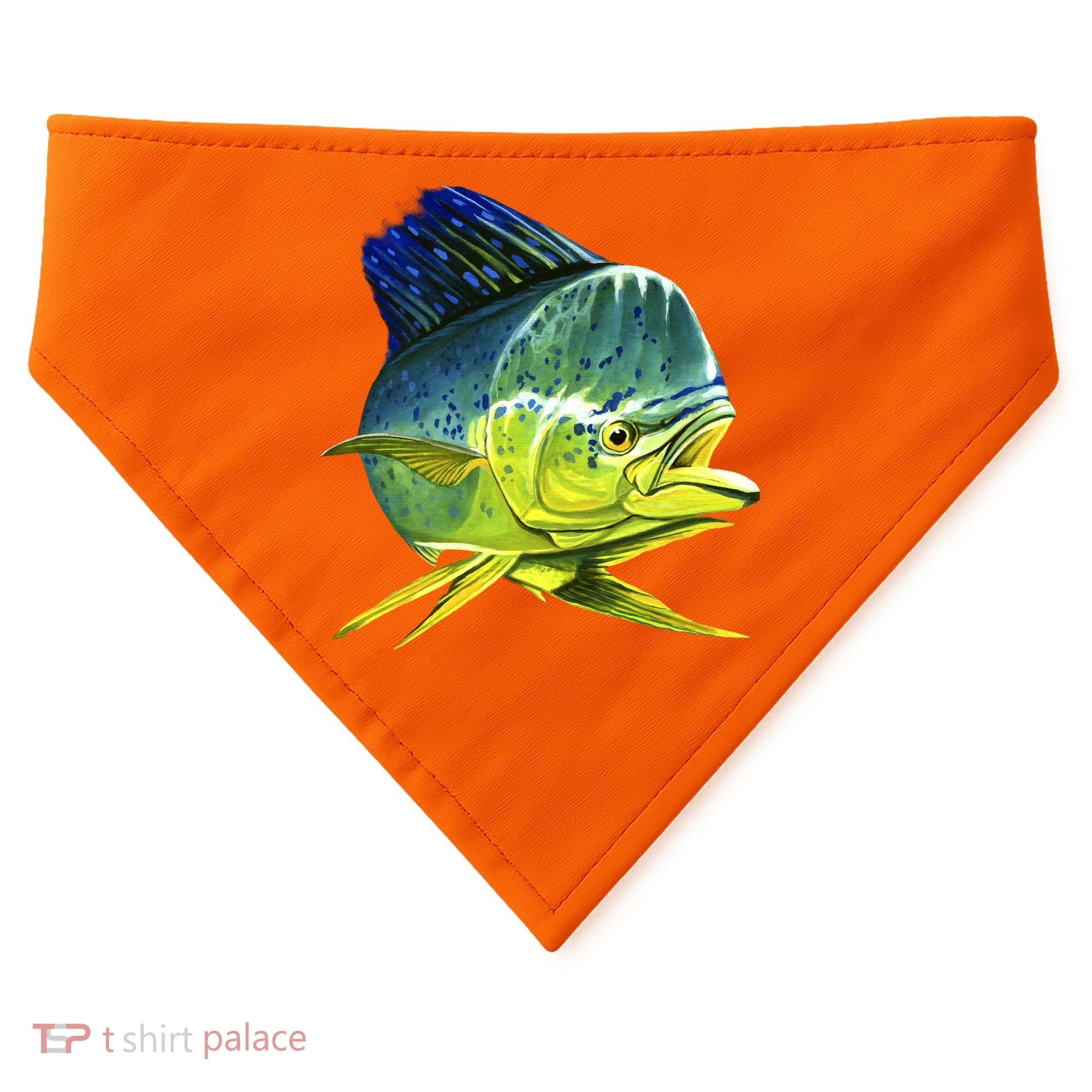 Wildlife - Mahi Mahi USA-Made Doggie Bandana