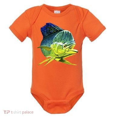 Wildlife - Mahi Mahi Baby Bodysuit