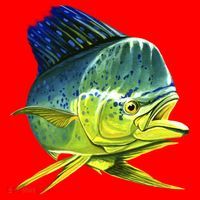 Wildlife - Mahi Mahi Santa Hat thumb 1