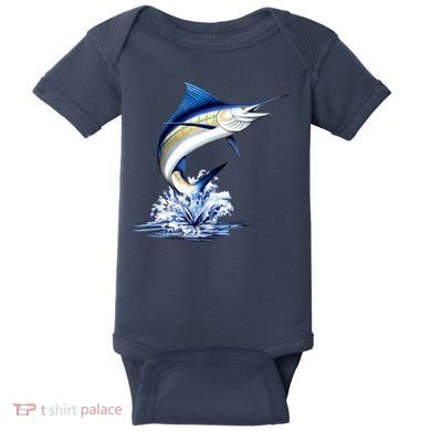 Wildlife - Marlin Baby Bodysuit