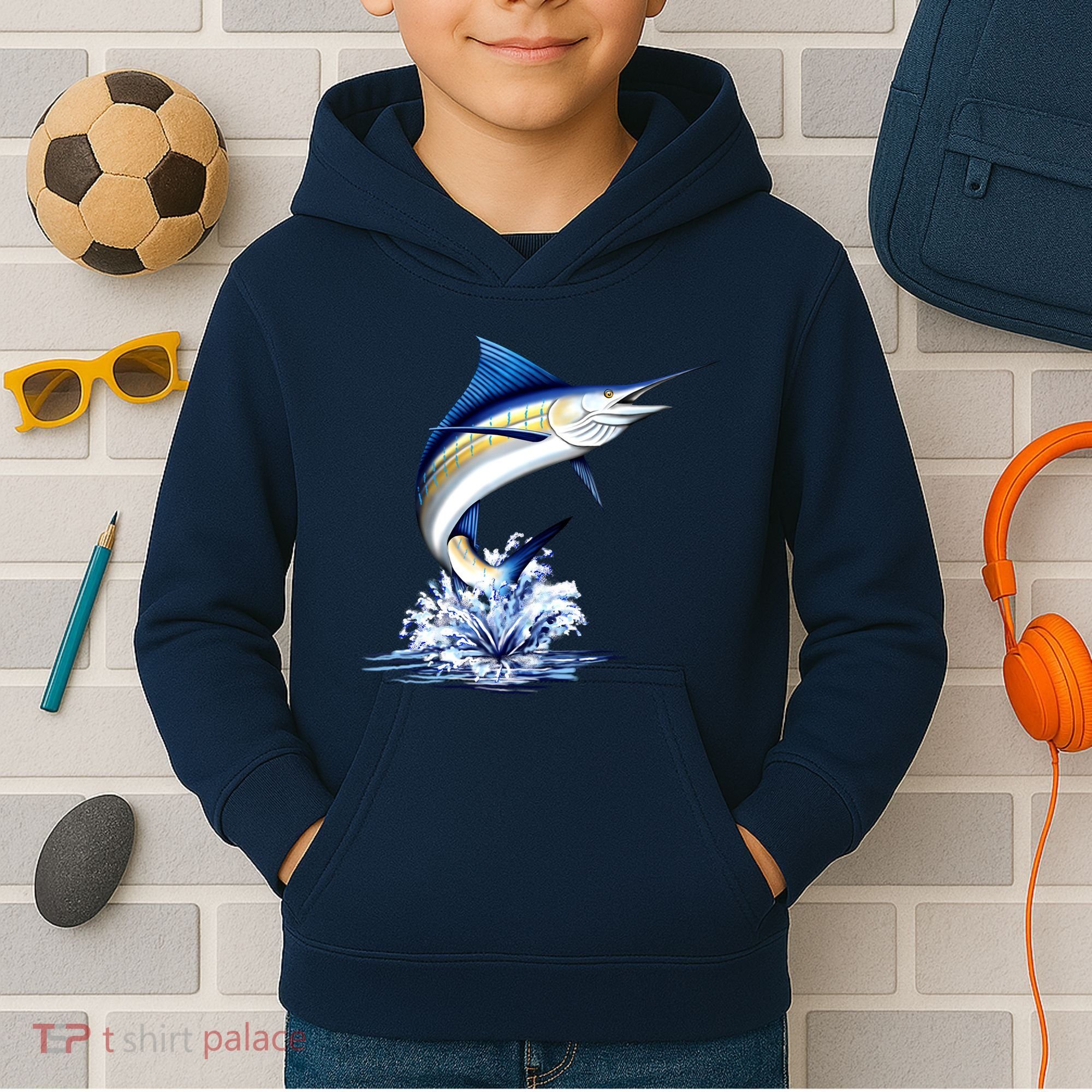 Wildlife - Marlin Kids Hoodie