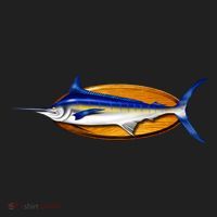Wildlife - Marlin Trophy Golf Towel thumb 3