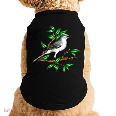 Wildlife - Mockingbird Posing Portrait Doggie Tank