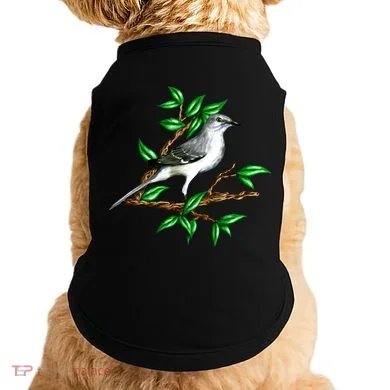 Wildlife - Mockingbird Posing Portrait Doggie Tank