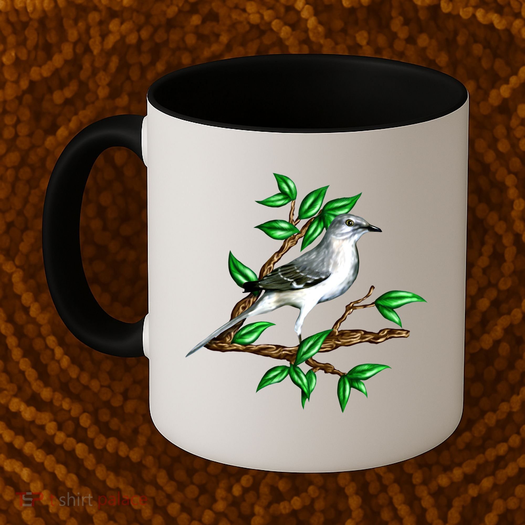 Wildlife - Mockingbird Posing Portrait Coffee Mug